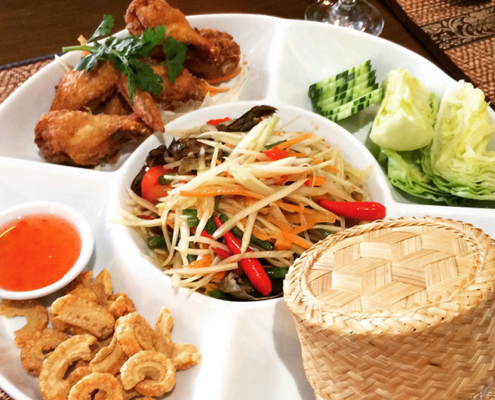 Boonnak Thai Restaurant street food menus